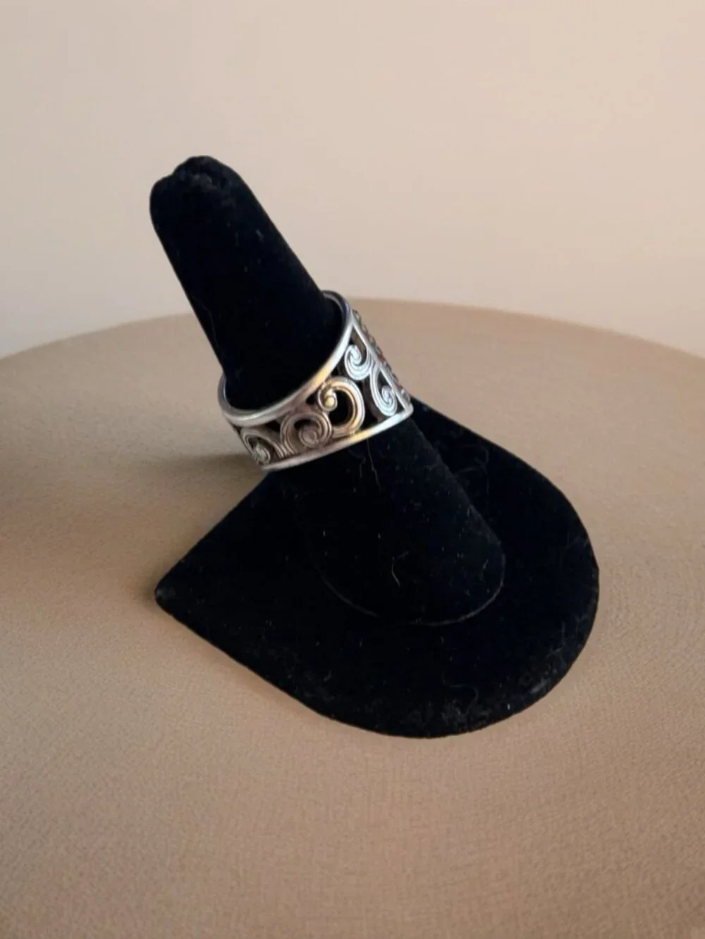 Brighton Totem Trinity Leopard Ring Size 8 Large Chunk NWT Rare Find!